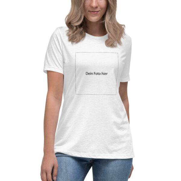 Damen-T-Shirt “Personalisierbares Bild”