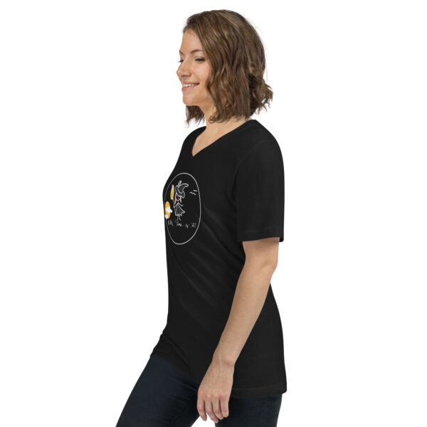 Halloween Partner-T-Shirt “Witch” schwarz Frauen