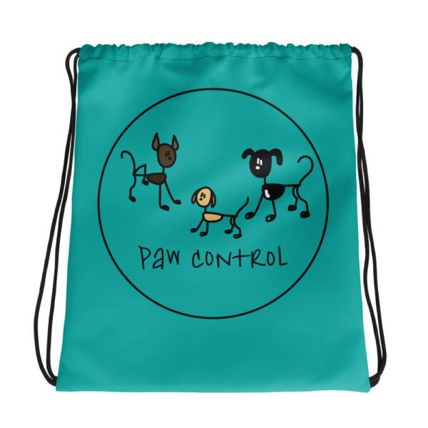 Kordelzug-Beutel Paw control