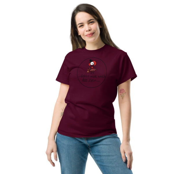 Unisex Shirt “Zelt fehlt…”
