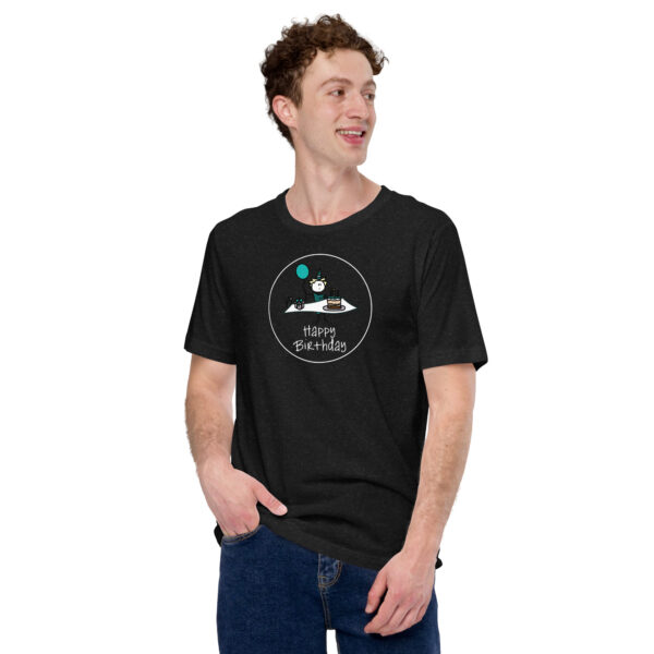 Happy birthday boy T-Shirt dunkle Farben